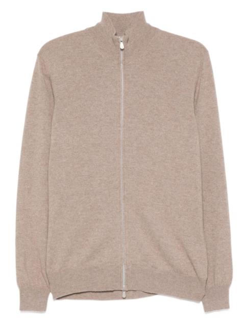 Brunello Cucinelli Men Cashmere Zipped Cardigan