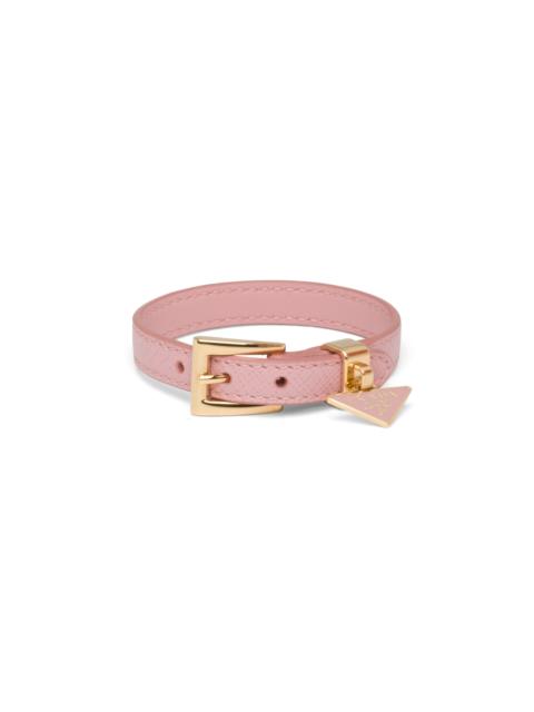 Prada Saffiano leather bracelet