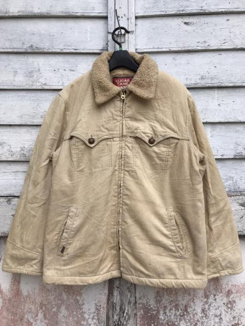 Other Designers Sugar Cane Curduroy Ranchwear Sherpa Jacket
