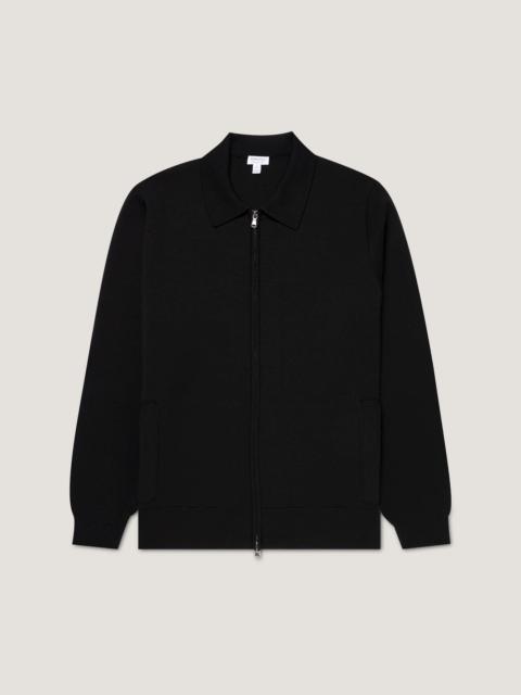 Sunspel Merino Milano Zip Jacket