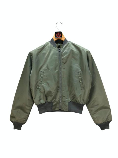 Other Designers Vintage - BOXY🔥 HOPE MANUFACTURING USAF MA-1 BOMBERS JACKET #6827-92