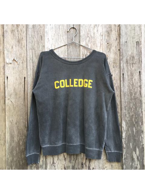 Other Designers Vintage - Vintage Colledge Crewneck Pullover Sweatshirt