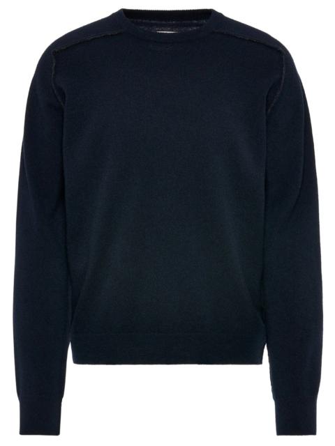 Maison Margiela Maison Margiela Men Virgin Wool Crewneck Sweater