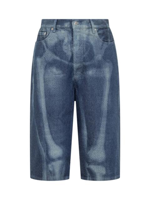 Off-White Body Scan Bermuda Shorts