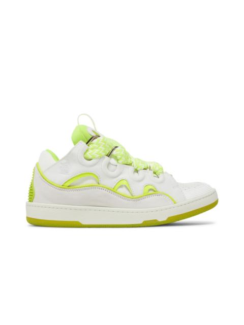 Lanvin Lanvin Curb Sneakers 'White Fluo Yellow'