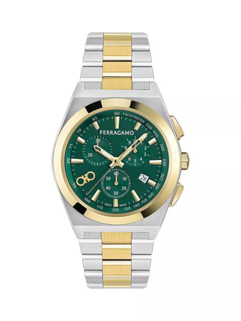 FERRAGAMO Vega Upper East Chronograph, 42mm