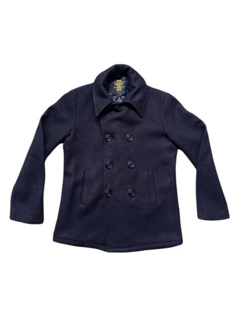 Other Designers Fidelity - Fidelity By Gerald & Stewart Pea Coat Wool Jacket