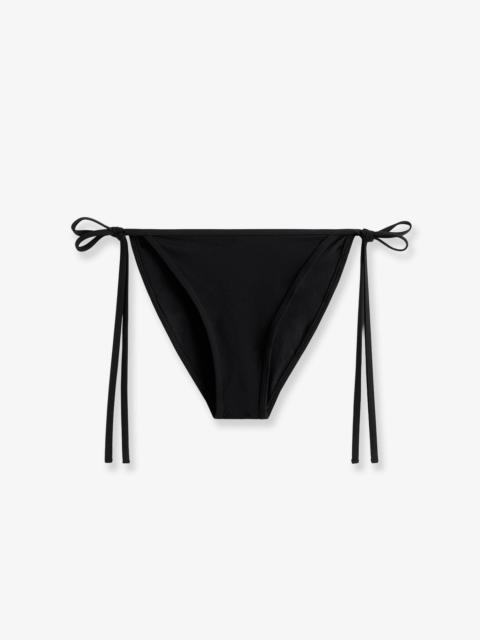 TOTEME Toteme Scoop Nylon Bikini Bottom Black