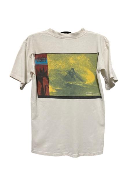 Other Designers Vintage - VINTAGE 90s Gotcha Shirt Medium White