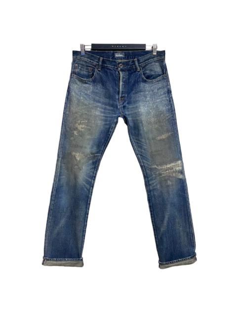 Vintage - WHITE LINE GROUNDED Denim Selvedge Jeans