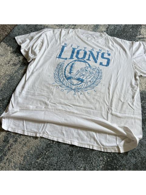 Other Designers X-LARGE - PENN STATE NiTTANY LiONS FOOTBALL TEE PREPPY SiNGLE STiTCH