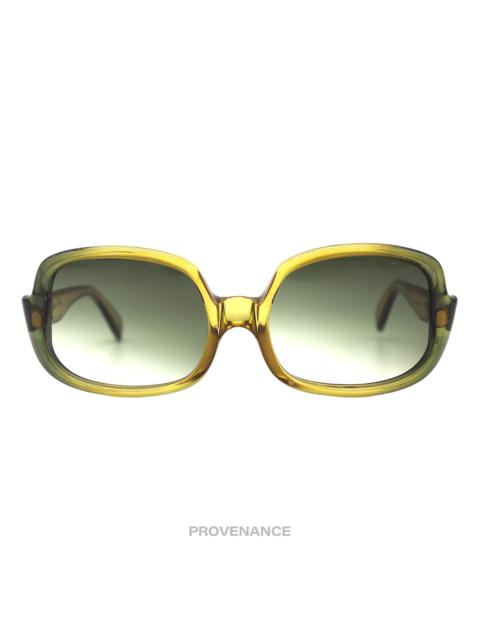 Christian Dior Optyl Vintage Sunglasses - Green Yellow