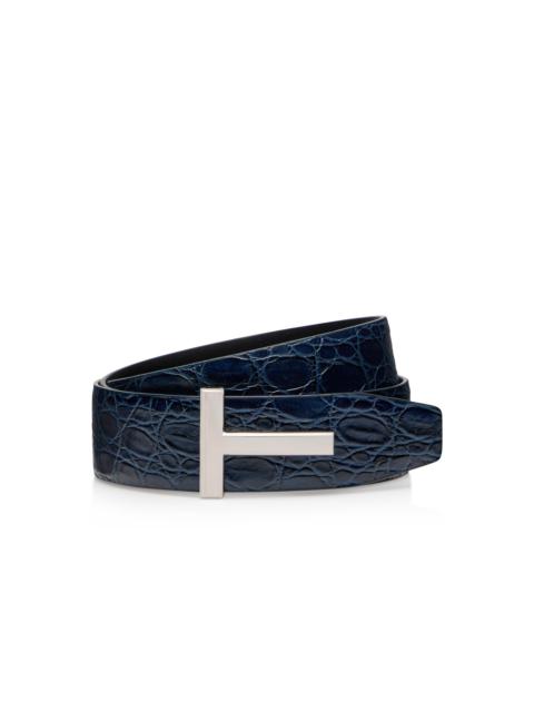 TOM FORD CROCODILE T ICON BELT