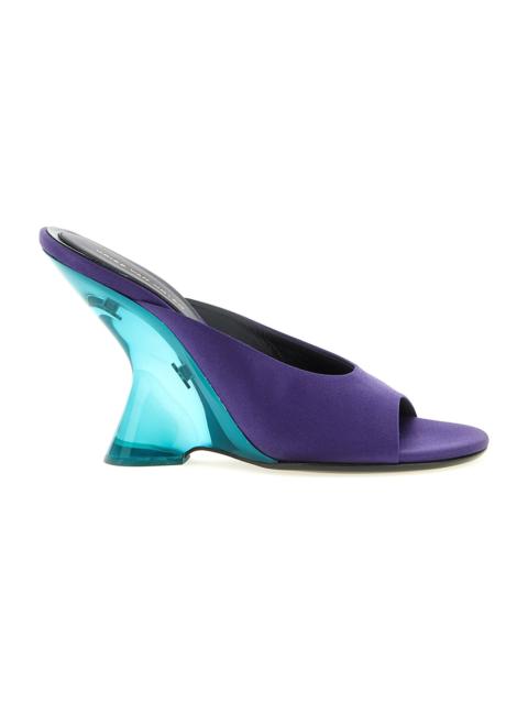 Dries Van Noten Satin Mules