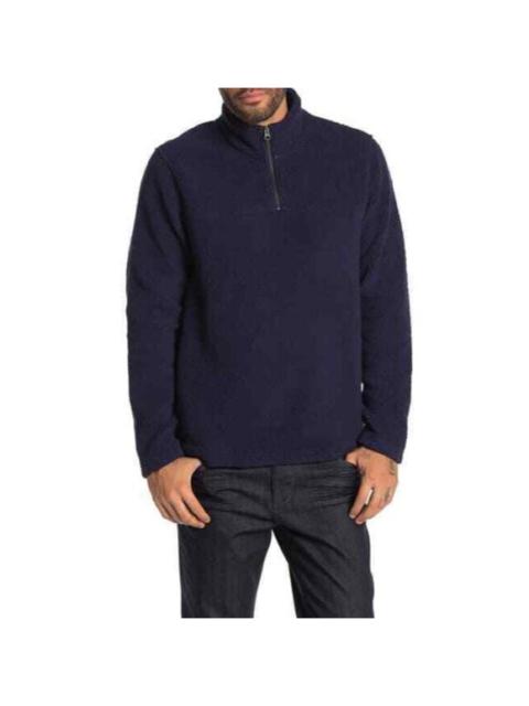 Wallin & Bros Men's Teddy Faux Shearling Quarter Zip Pullover SZ XL NWT