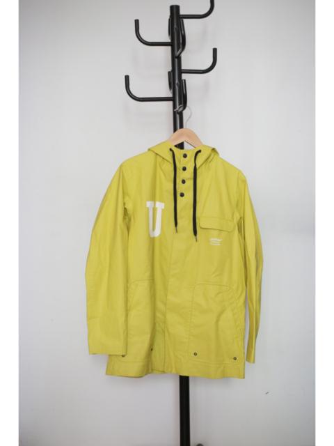 UNDERCOVER Yellow Taped Seams Raincoat Size Medium