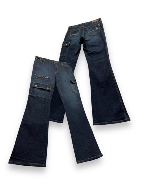 Other Designers Japanese Brand - 90's FLARE! SARAH NAUGHTY ANGEL Stretch Denim Multipocket