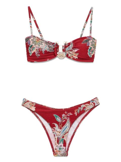 Zimmermann Women Rhiannon Knot Trim Bikini