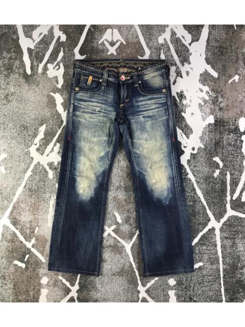 Other Designers Edwin - Edwin Blue Trip Jeans Rusty Flare Denim KJ1774