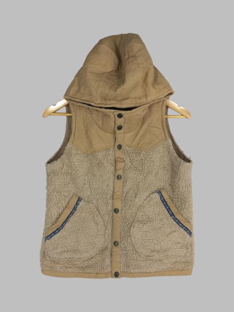 Other Designers Vintage - Unbranded Vest Jacket With Hoodie Hunting Vest Jacket