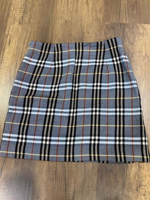 Burberry Vintage Burberry Nova Check Skirt