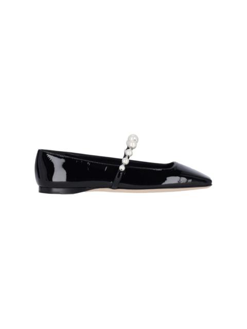 JIMMY CHOO "ADE" BALLET FLATS
