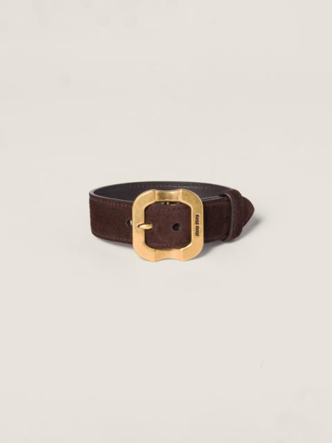 Miu Miu Suede bracelet
