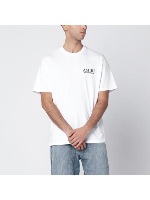 AMIRI Amiri Bones Stacked White T-Shirt Men