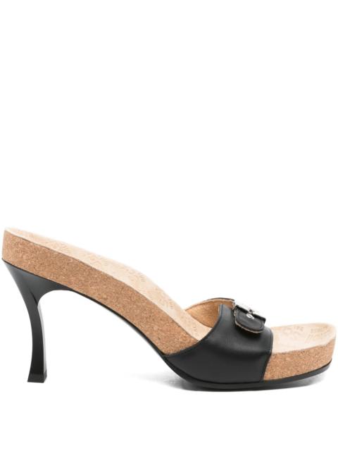 BALENCIAGA x Scholl 80mm heeled sandals