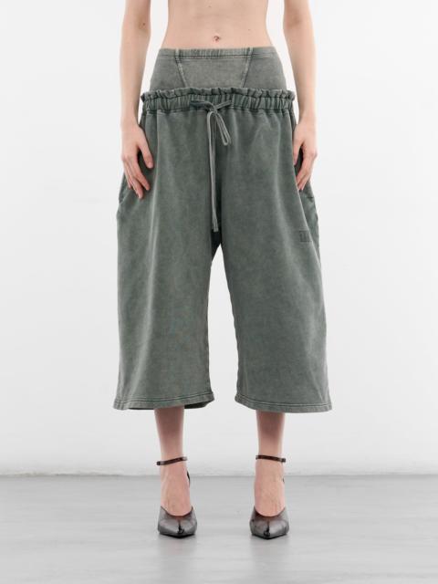 KNWLS Haze Sage Cropped Cotton Sweatpants