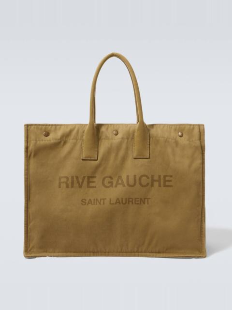 Rive Gauche Large canvas tote bag