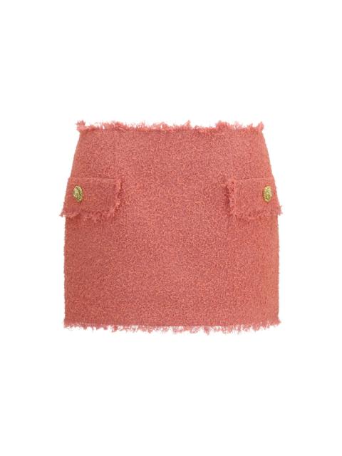Balmain Balmain Women 2 Pkts Tweed Short Skirt
