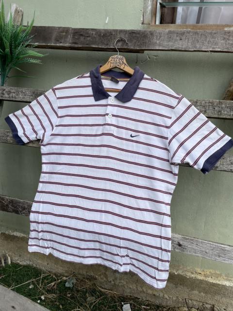 Nike Nike Side Logo Stripe Polo Tee