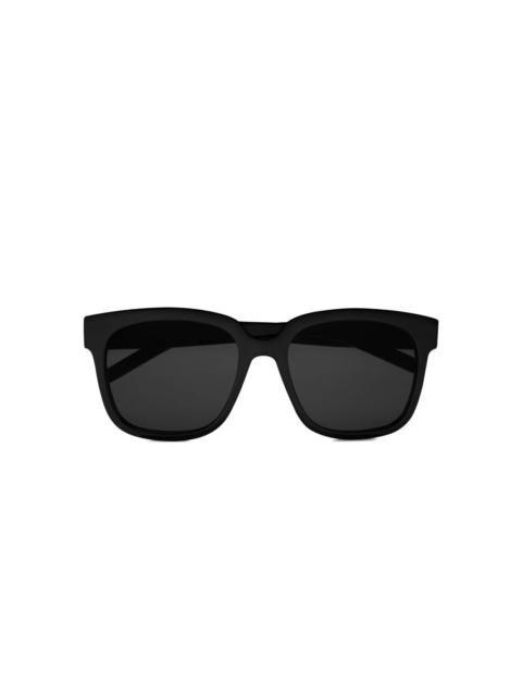 SAINT LAURENT large square framed sunglasses | farfetch