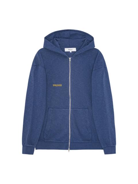 Palmes Waffle Zip Hooded Sweatshirt