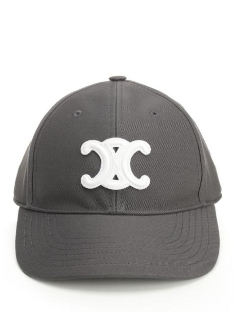 CELINE Celine Men "Triomphe" Cotton Hat