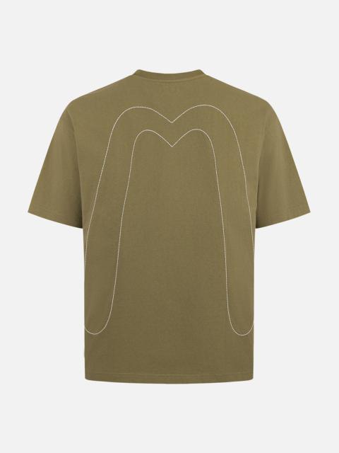 EVISU Daicock Stitched Embroidery Relax Fit T-shirt