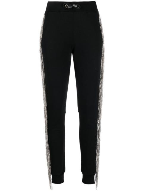 PHILIPP PLEIN crystal-embellished joggers