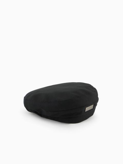 GIORGIO ARMANI Mohair and silk beret