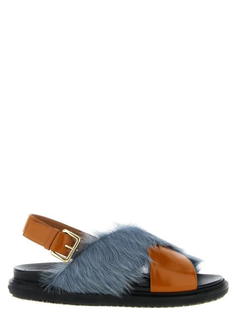 Marni Fussbett Sandals Multicolor