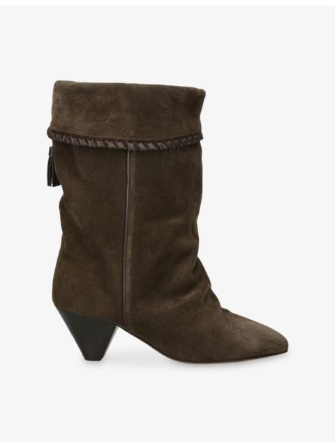 Isabel Marant Dalby Heeled Suede Boots
