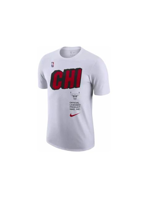 Nike Nike NBA Chicago Bulls T-shirt White