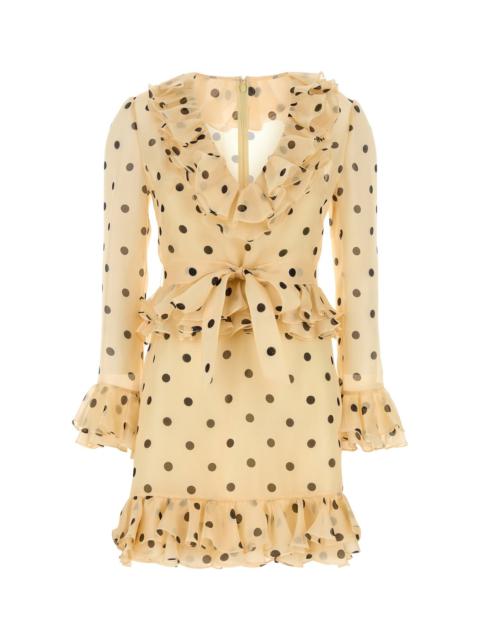 Valentino Printed silk dress