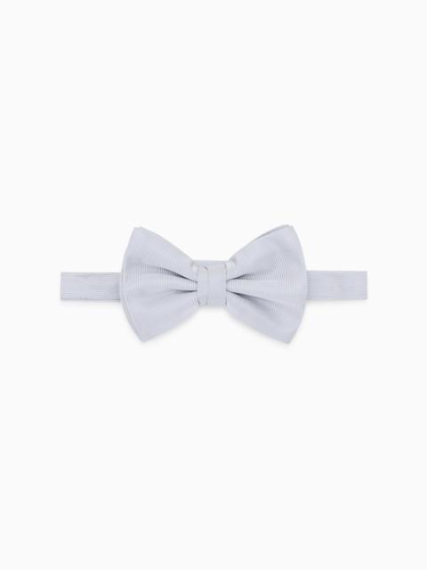 GIORGIO ARMANI Pure silk knotted bow tie