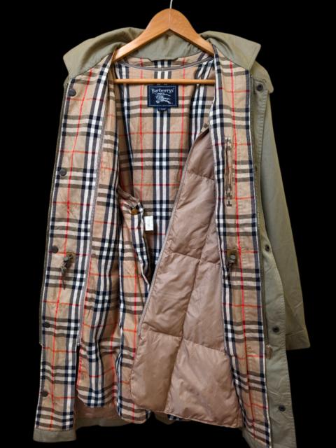 Burberry Burberrys Vintage Nova Check Lined Hooded Parka (2-in-1 Quilted Liner)