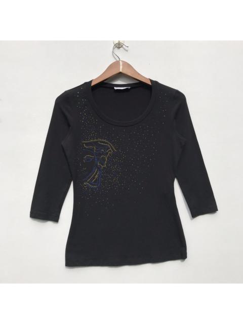 Vintage - Versace Collection Diamond Tee Gianni Versace Luxury Brand