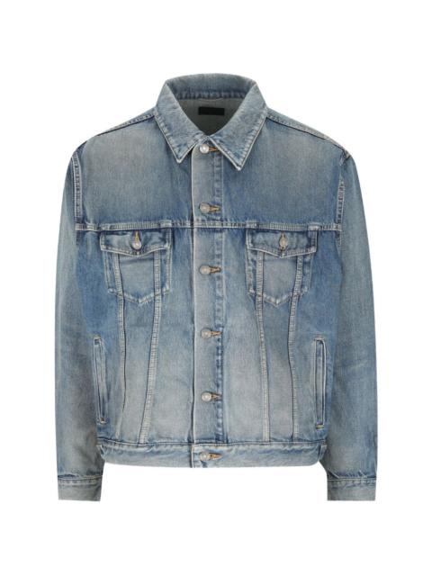 SAINT LAURENT Saint Laurent Men Denim Trucker Jacket