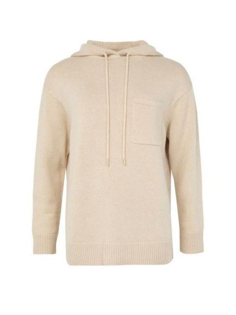 Max Mara MAX MARA Liana Beige Wool Hoodie New & Authentic (Women's si