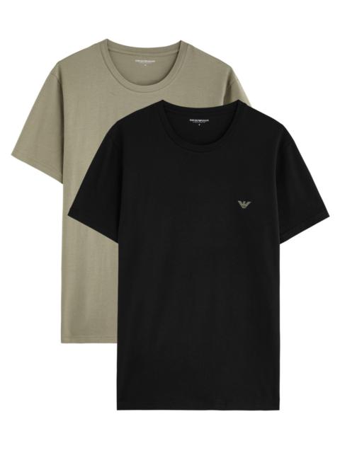 Emporio Armani Endurance Stretch-cotton T-shirt