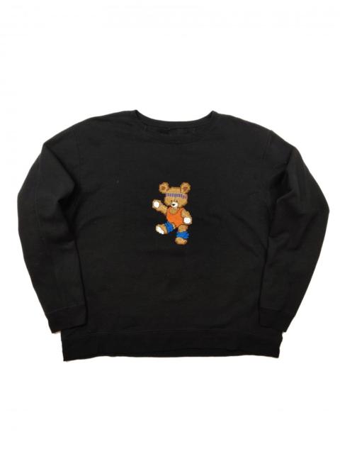 Other Designers Black - Bear Sweater Sweatshirt Jumper Pullover Embroidered